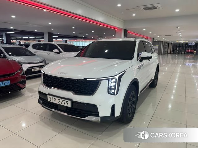 Kia The New Sorento 4th Generation 2024 Белый из Кореи