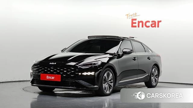 Kia K8 Hybrid 2023 Черный из Кореи