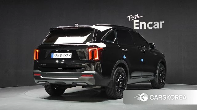 Kia The New Sorento 4th Generation 2025 Черный из Кореи