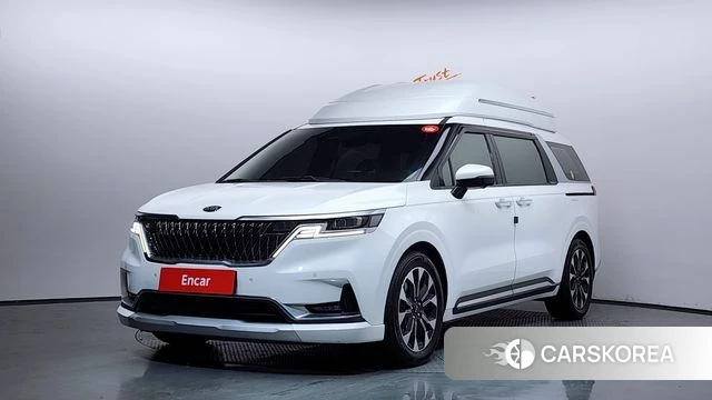 Kia Carnival 4th generation 2021 Белый из Кореи