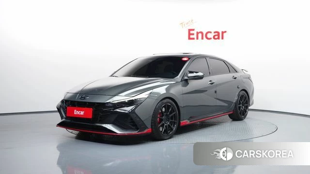 Hyundai Avante (CN7) 2021 Серый из Кореи