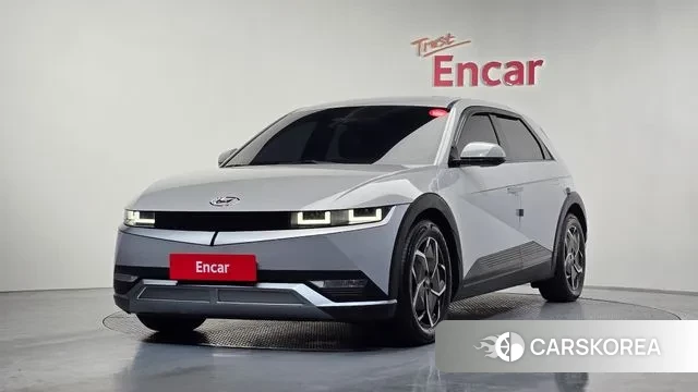 Hyundai Ionic 5 2022 Серебристо-серый из Кореи