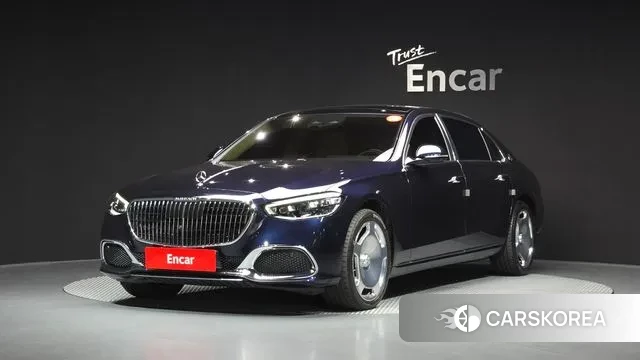 Mercedes-Benz S-Class W223 2024 Синий из Кореи