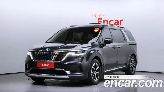 Kia Carnival 4th generation 2021 Серый из Кореи