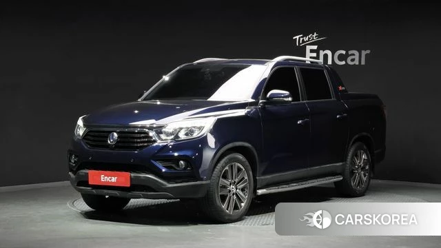 Ssangyong Rexton Sports 2018 Синий из Кореи