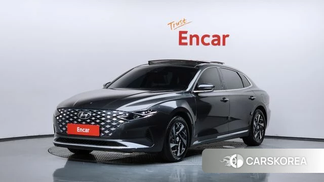 Hyundai The New Grandeur IG Hybrid 2021 Серый из Кореи