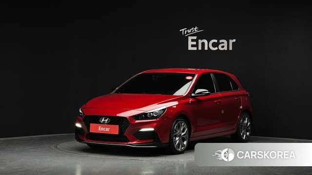 Hyundai i30 (PD) 2018 Красный из Кореи