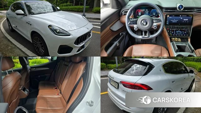 Maserati Grecale 2023 Белый из Кореи