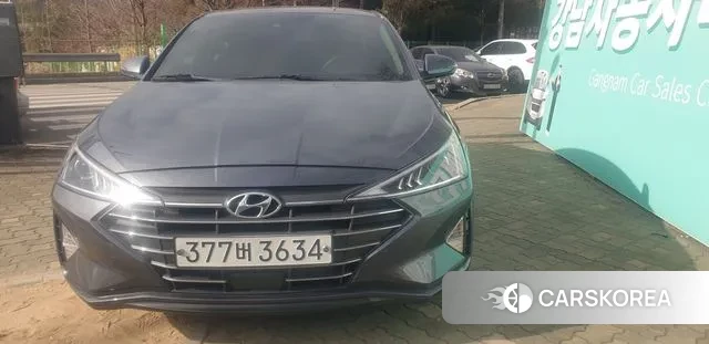 Hyundai The New Avante AD 2019 Серебристо-серый из Кореи