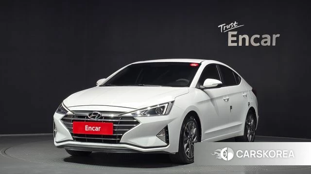 Hyundai The New Avante AD 2019 Белый из Кореи