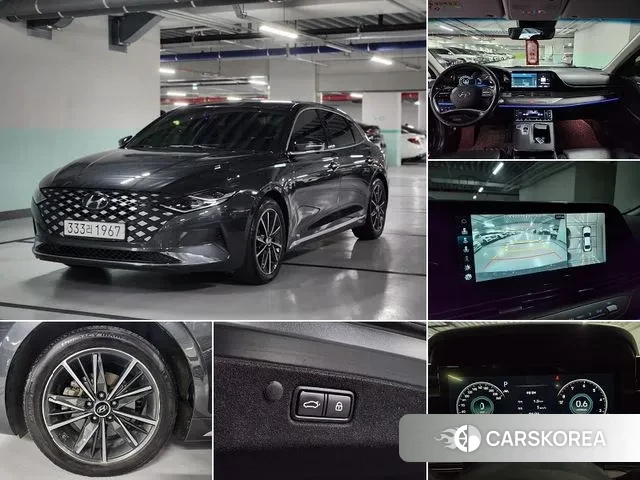 Hyundai The New Grandeur IG 2020 Серый из Кореи