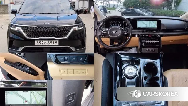 Kia Carnival 4th generation 2020 Черный из Кореи
