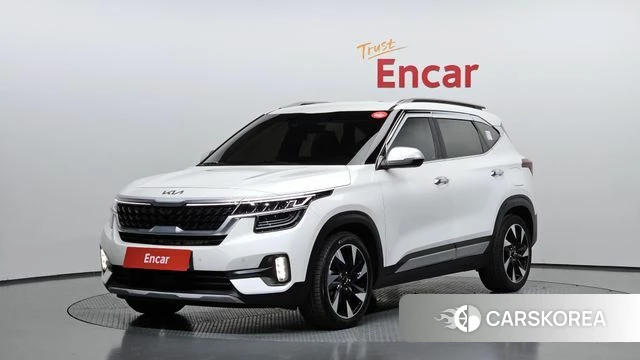 Kia Seltos 2021 Белый из Кореи