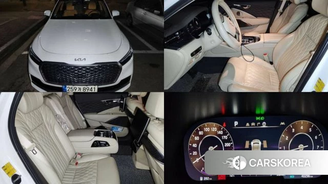 Kia The New K9 2nd generation 2021 Белый из Кореи