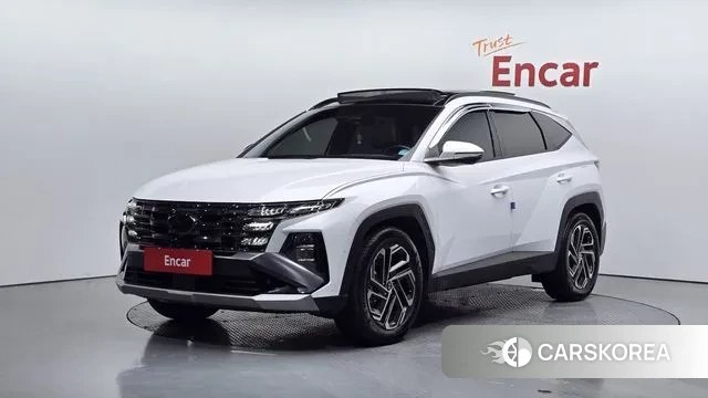 Hyundai The New Tucson Hybrid (NX4) 2024 Белый из Кореи