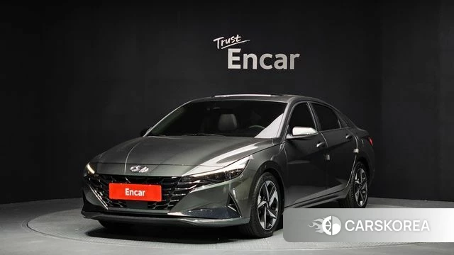 Hyundai Avante (CN7) 2020 Серый из Кореи