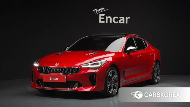 Kia Stinger 2019 Красный из Кореи