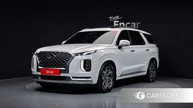 Hyundai Palisade 2021 Белый из Кореи