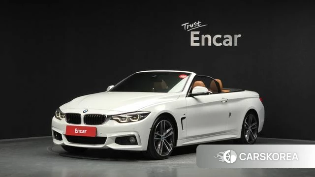 BMW 4 Series (F32) 2018 Белый из Кореи