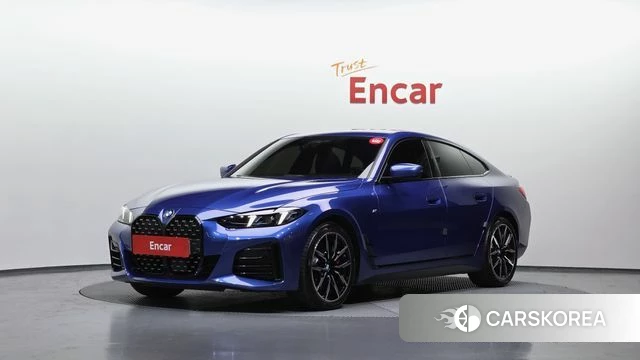 BMW 4 Series (G22) 2025 Синий из Кореи