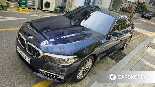 BMW 5 Series (G30) 2019 Синий из Кореи