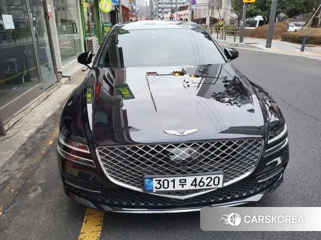 Genesis G80 (RG3) 2020 Черный из Кореи