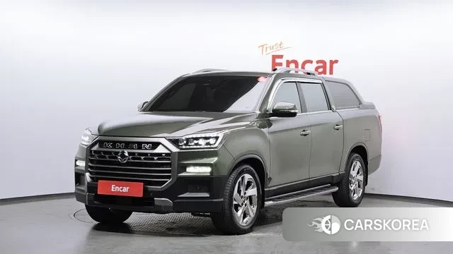 Ssangyong The New Rexton Sports Cannes 2023 Зеленый из Кореи