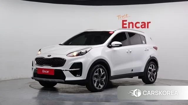 Kia Sportage The Bold 2018 Белый из Кореи