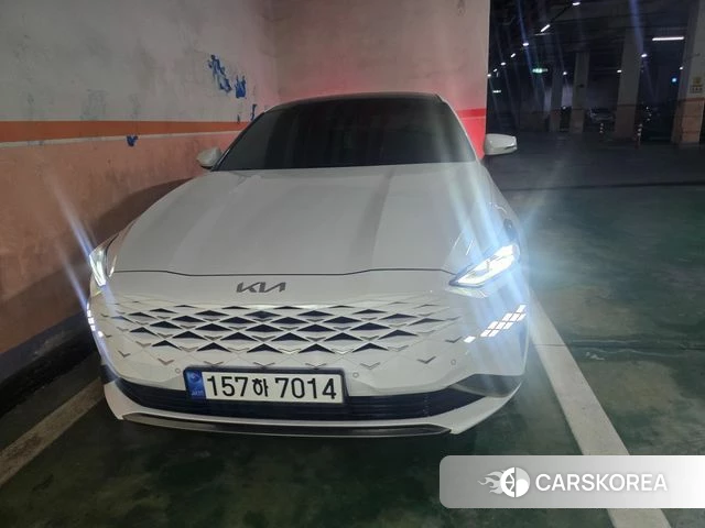 Kia K8 2021 Белый из Кореи