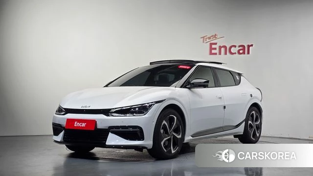 Kia EV6 2022 Белый из Кореи