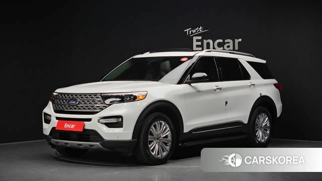 Ford Explorer 6th Generation 2021 Белый из Кореи