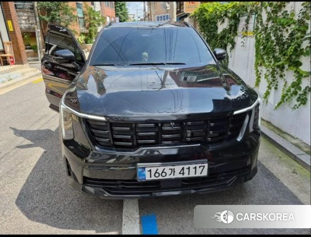 Kia The New Sorento 4th Generation 2024 Черный из Кореи