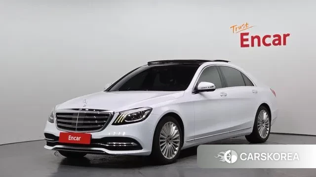 Mercedes-Benz S-Class W222 2019 Белый из Кореи