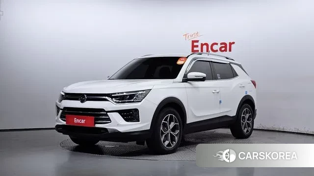 Ssangyong Beautiful Korando 2021 Белый из Кореи