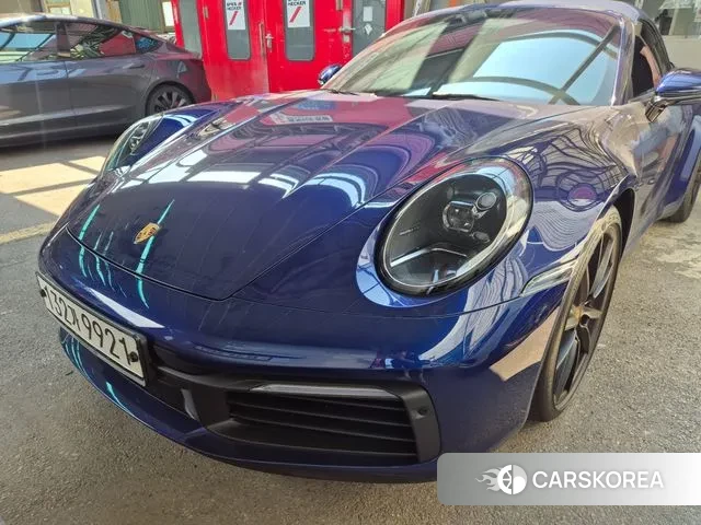Porsche 911(992) 2023 Синий из Кореи
