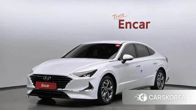Hyundai Sonata (DN8) 2021 Белый из Кореи