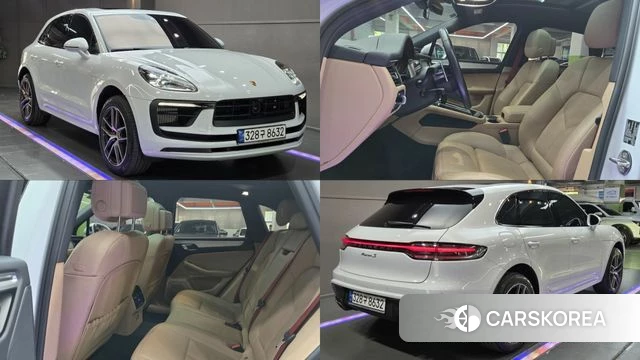 Porsche Macan 2022 Белый из Кореи