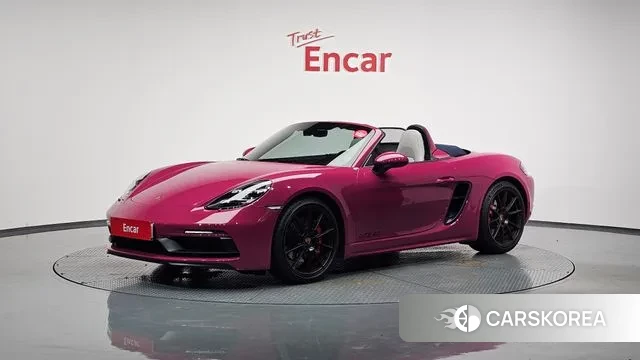 Porsche 718 Boxster 2024 Фиолетовый из Кореи