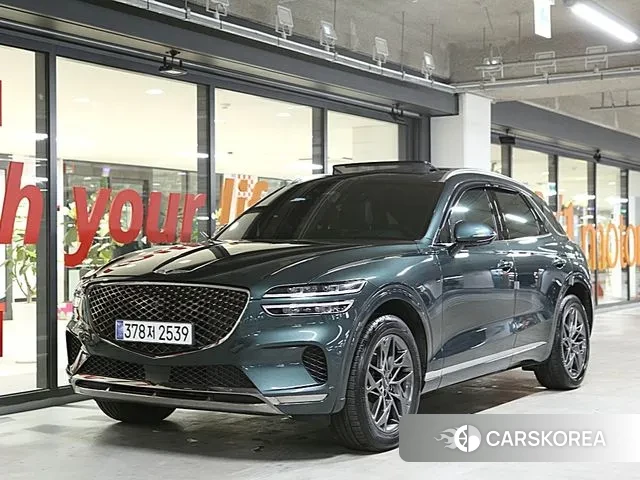 Genesis GV70 2021 Темно-зеленый из Кореи