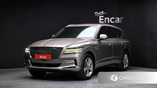 Genesis GV80 2021 Серебристо-серый из Кореи