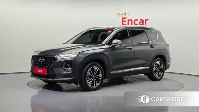 Hyundai Santa Fe TM 2018 Серый из Кореи