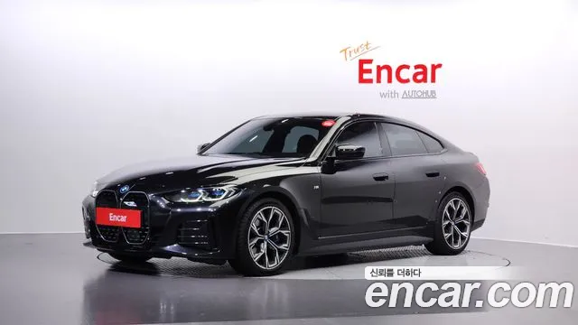 BMW i4 2023 Черный из Кореи