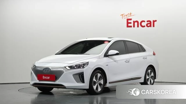 Hyundai Ionic Electric 2018 Белый из Кореи