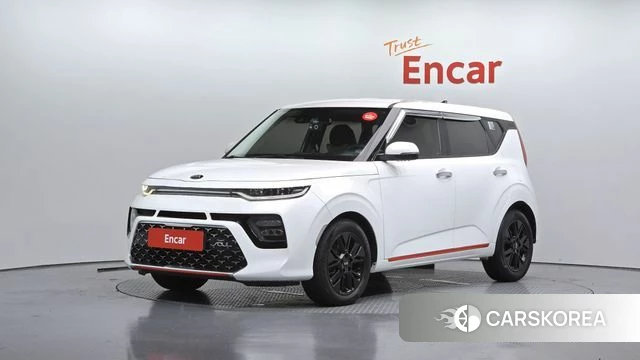 Kia Soul Booster 2021 Белый из Кореи