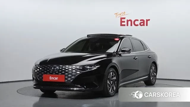 Hyundai The New Grandeur IG Hybrid 2020 Черный из Кореи