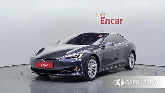 Tesla Model S 2019 Серый из Кореи