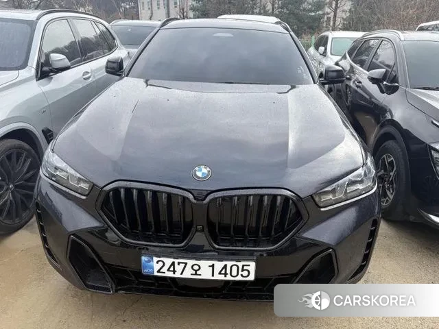 BMW X6 (G06) 2025 Черный из Кореи