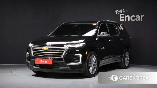 Chevrolet (GM Daewoo) Traverse 2022 Черный из Кореи