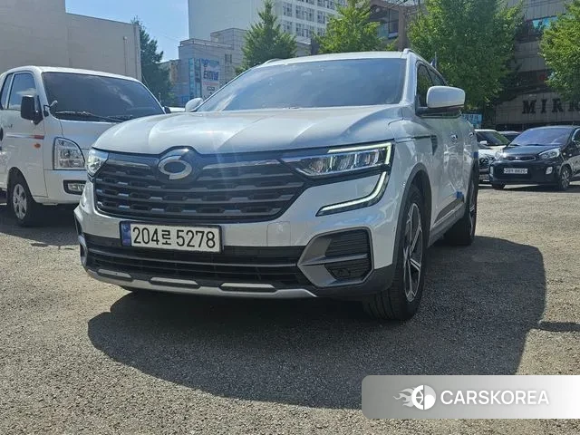 Renault Korea (Samsung) The New QM6 2023 Белый из Кореи