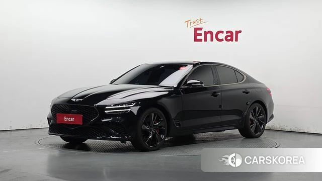 Genesis The New G70 2021 Черный из Кореи